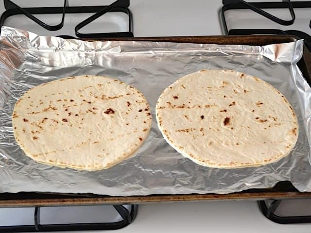 pre-bake tortillas