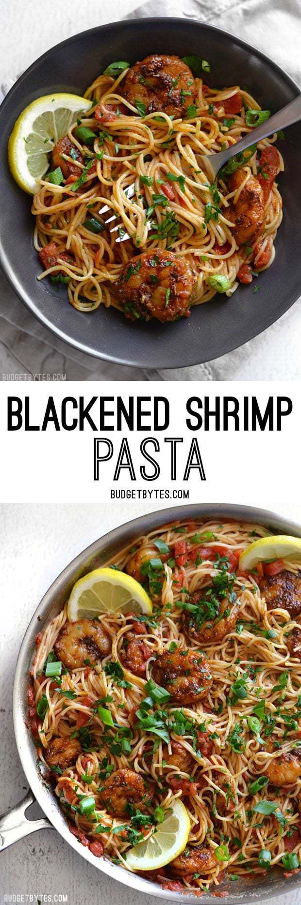 Blackened Shrimp Pasta - Budget Bytes
