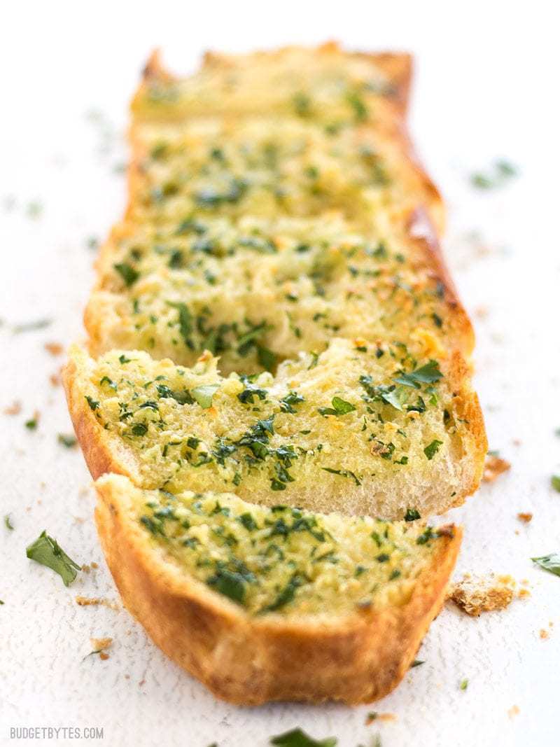 Easy Homemade Garlic Bread Freezer Friendly Budget Bytes