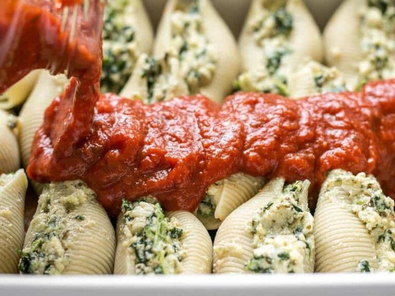 Pesto Stuffed Shells Recipe Freezer Friendly Budget Bytes
