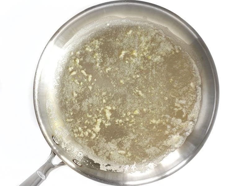 Sauté Garlic in Butter