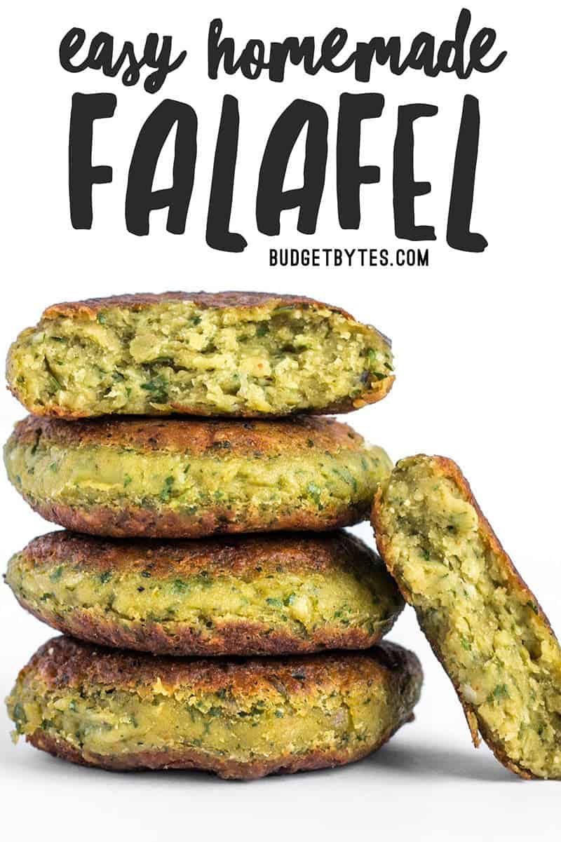 Falafel are an ultra flavorful Mediterranean bean patty packed with fresh herbs and spices. Enjoy as an appetizer, on a salad, or stuffed into a pita. Budgetbytes.com