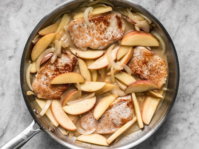 Return Pork Chops to Skillet