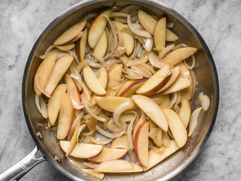 Sauté Apples and Onions