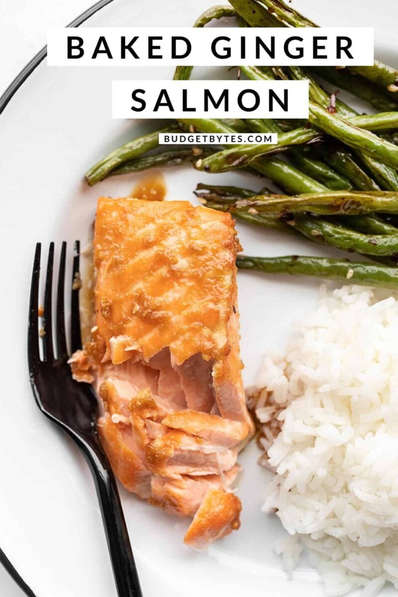 Baked Ginger Salmon - Budget Bytes