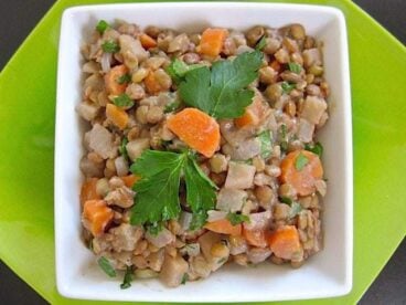 Dijon Lentil Salad