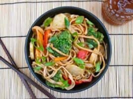 Peanut Soba Stir Fry