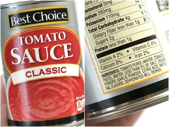 Tomato Sauce Can
