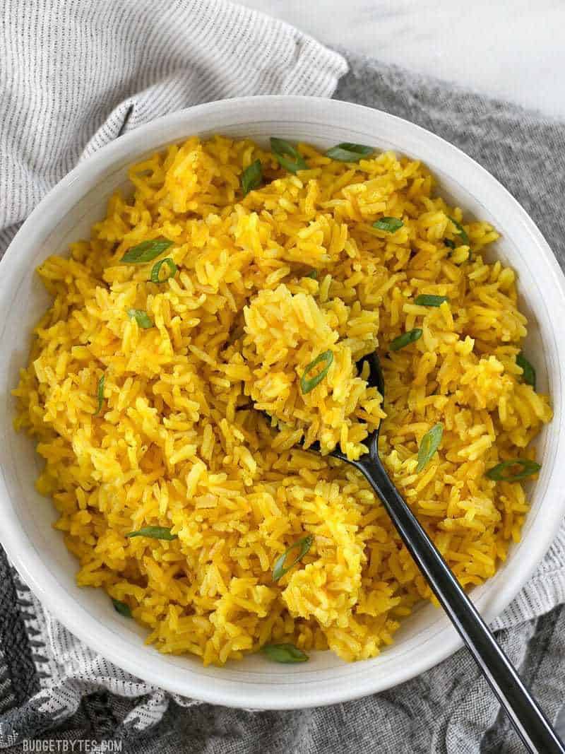 Yellow Jasmine Rice - Budget Bytes