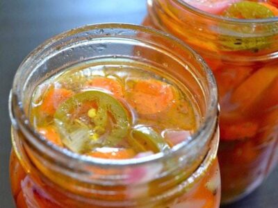 Spicy Pickled Carrots