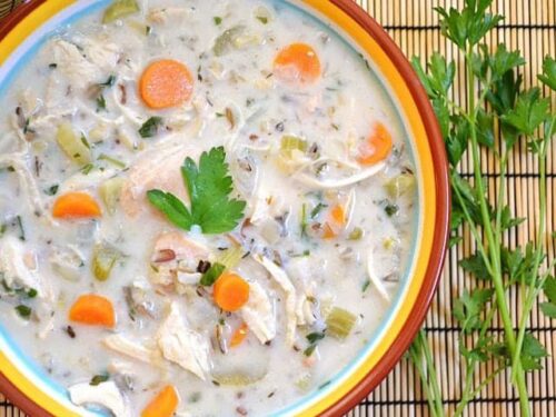 Organic Chicken & Brown Rice Soup – Yorkshire Valley Farms