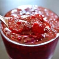 Jalapeno Cran-Raspberry Sauce
