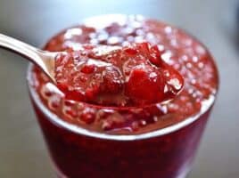 Jalapeno Cran-Raspberry Sauce