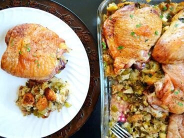 Turkey Stuffing Casserole