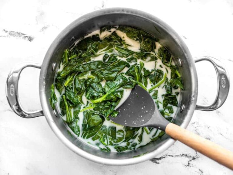 Indian Style Creamed Spinach - Budget Bytes