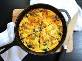 Kale & Chorizo Frittata