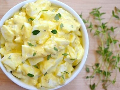 Lemon Herb Egg Salad