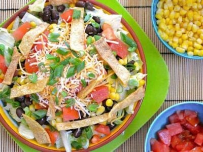 Southwest Salad with Taco Ranch