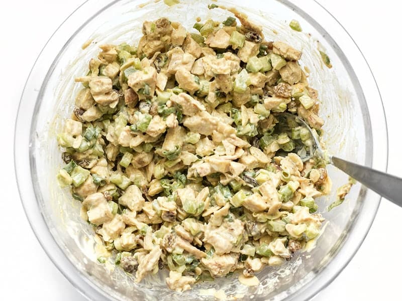 Curry Chicken Salad Mixed