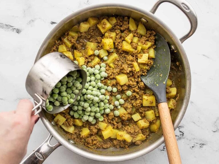 Curried Ground Beef with Peas and Potatoes Budget Bytes