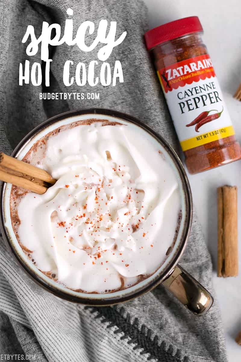 Spicy Mexican Hot Chocolate