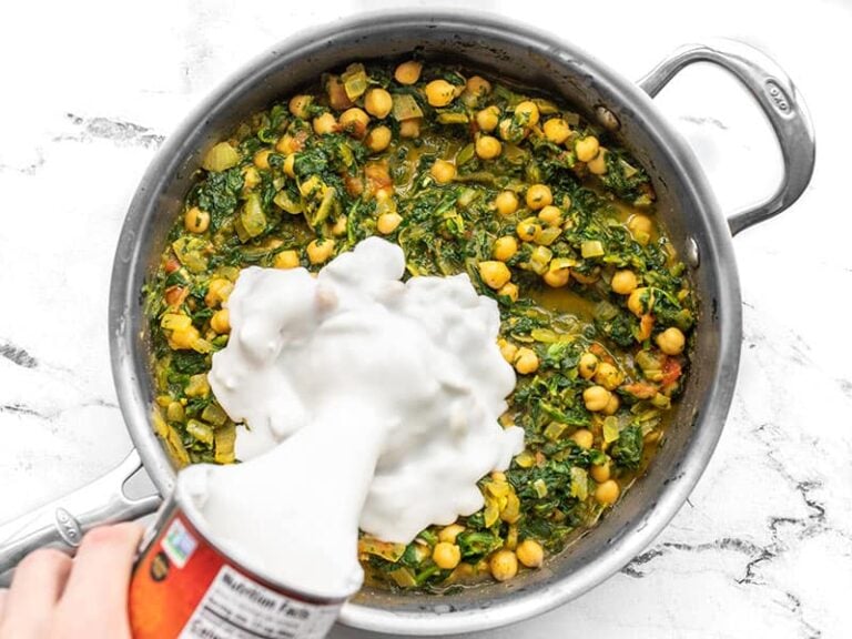 Chana Saag Recipe Creamy Chickpeas and Spinach Budget Bytes