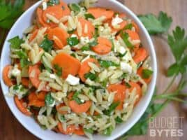 Carrot & Orzo Salad