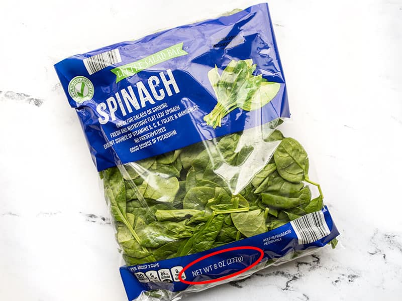 Bag of Spinach