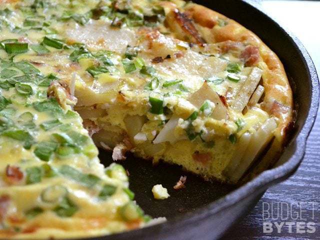 https://www.budgetbytes.com/wp-content/uploads/2013/07/Ham-and-Potato-Frittata-skillet-1.jpg