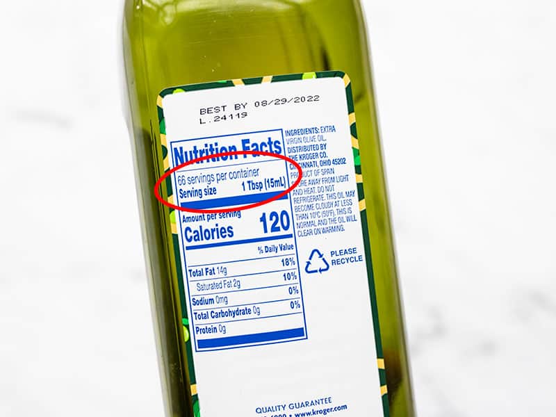 Bottle of Olive Oil