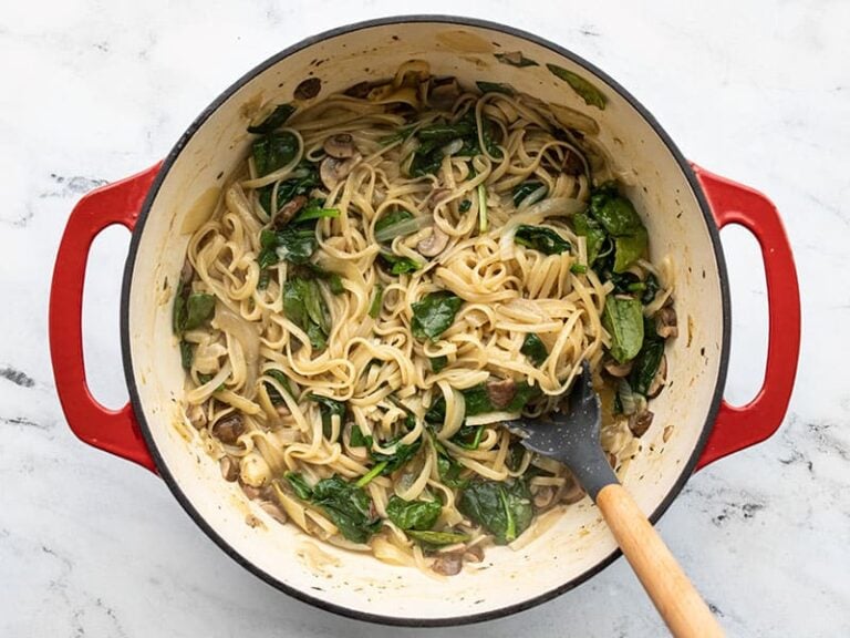 One Pot Spinach and Artichoke Pasta Budget Bytes