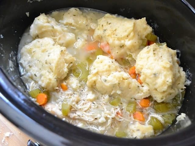 Crock Pot Chicken and Dumplings Recipe–