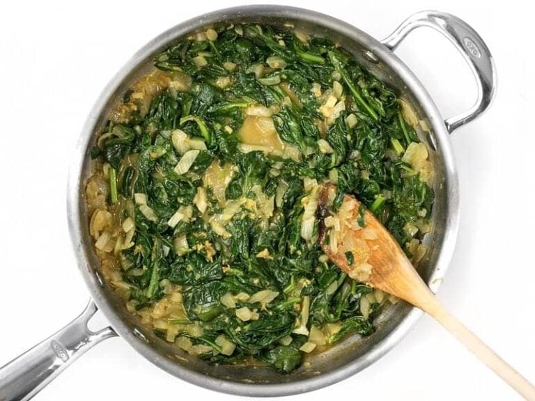 Curried Chickpeas with Spinach - Budget Bytes