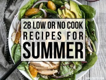 Need to feed the family, but don't want to heat up the kitchen? Here are 28 of my favorite delicious, low or no cook recipes for summer. Budgetbytes.com