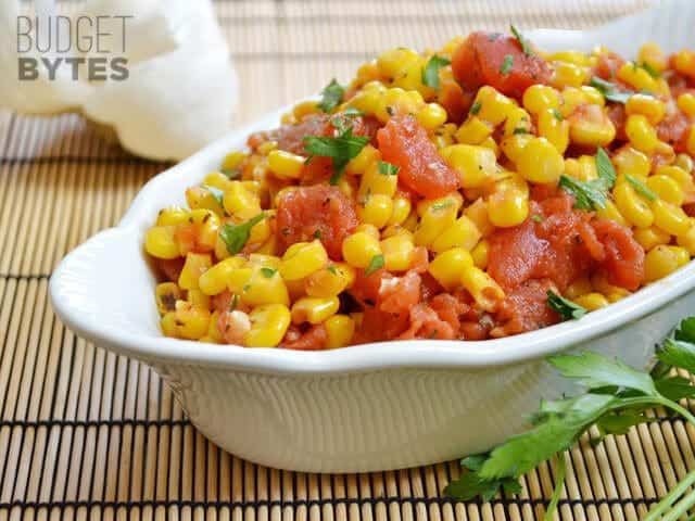 Sauteed Corn Tomatoes