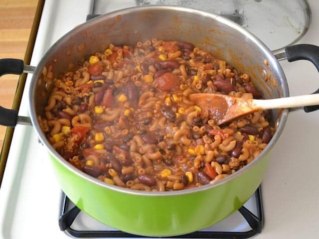 Cooked Chili Pasta