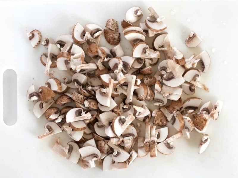 Sliced Mushrooms