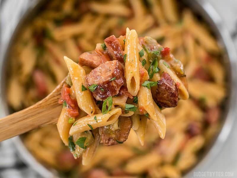 Instant Pot Pastalaya (One-Pot Cajun Pasta Jambalaya) - DadCooksDinner