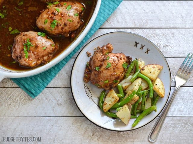 Balsamic Chicken Thighs - Budget Bytes