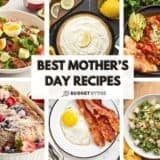 Mother's Day recipes roundup collage