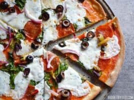 Thin and Crispy Pizza Crust - BudgetBytes.com