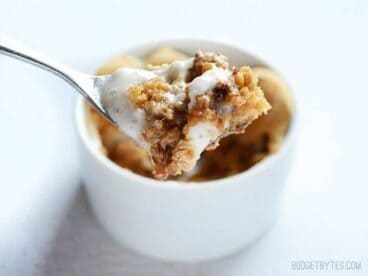 Peanut Butter S'mores Pots - BudgetBytes.com