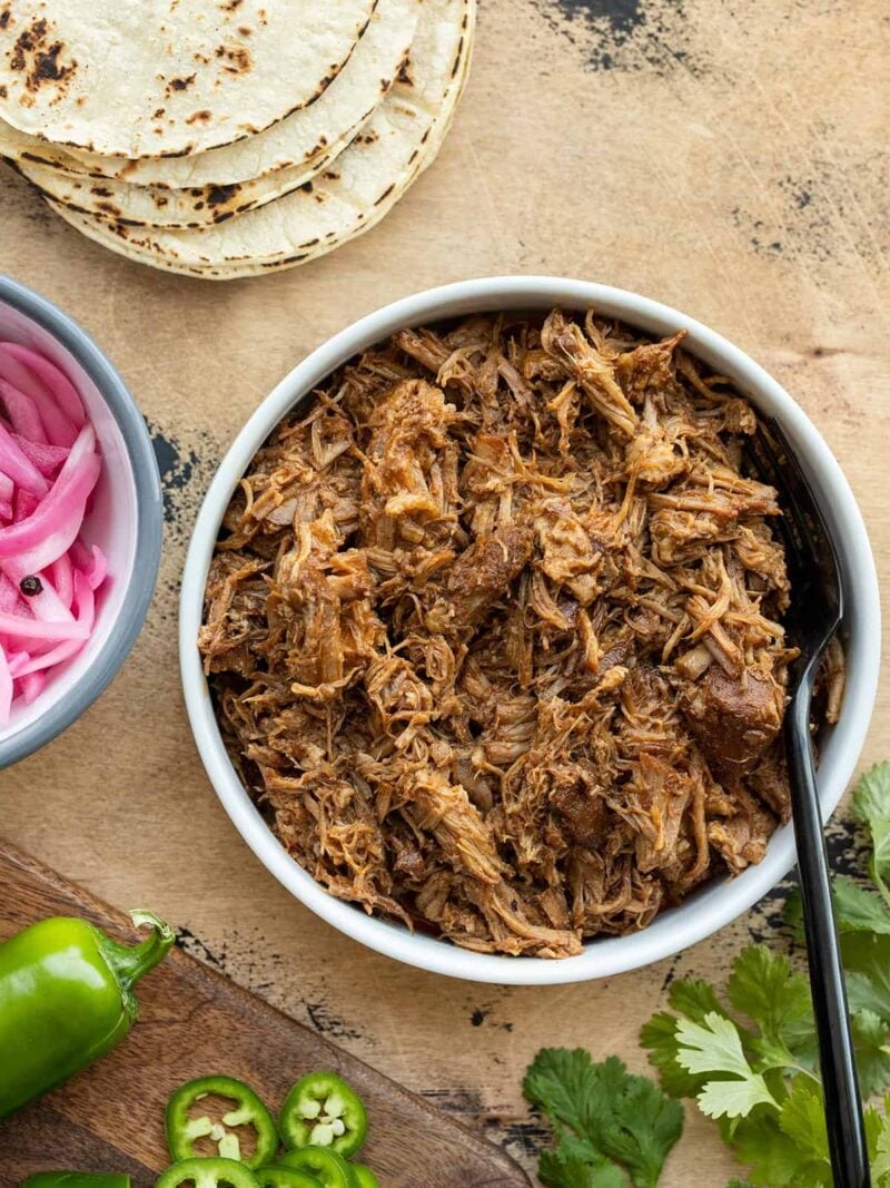 Slow Cooker Chili Rubbed Pulled Pork Budget Bytes