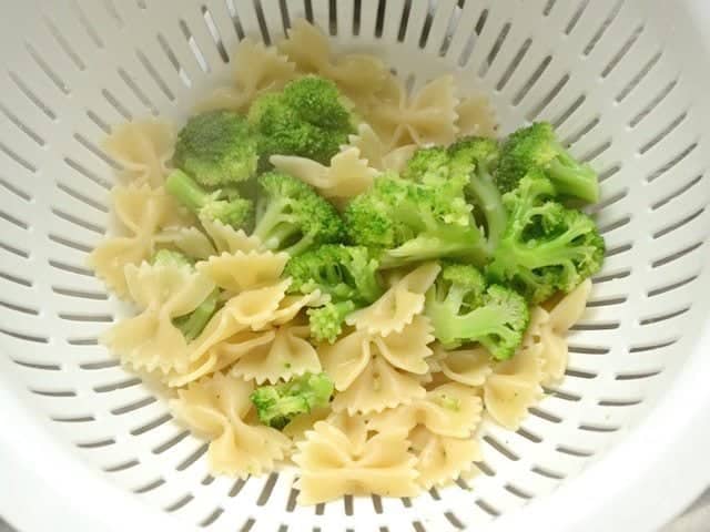 Drain Pasta and Broccoli