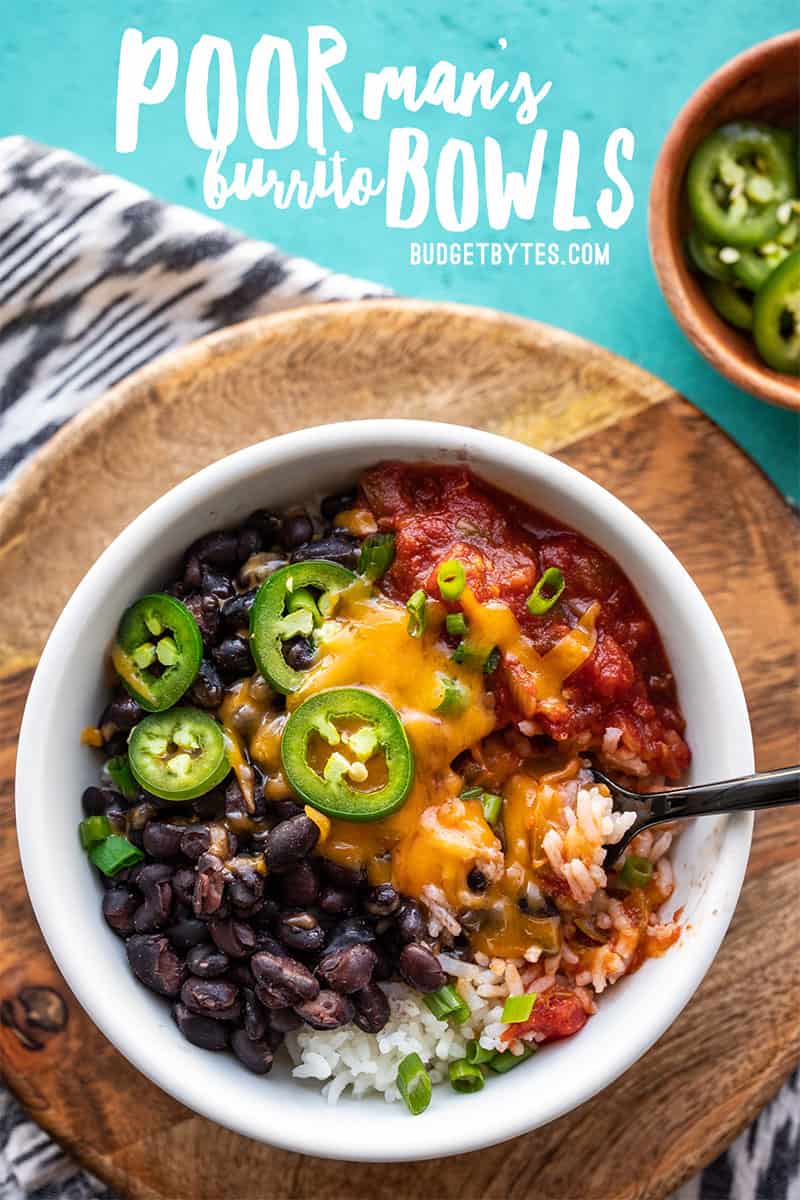 Easiest Burrito Bowl Meal Prep - Budget Bytes