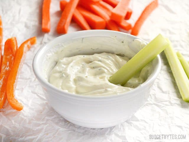 Dilly Vegetable Dip - Budget Bytes