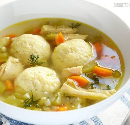 Matzo Ball Soup - Plant-Based on a Budget