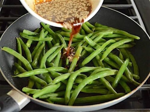 Sesame Glazed Salmon and Green Beans - Budget Bytes