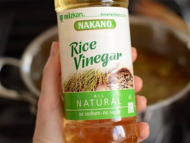 Rice Vinegar bottle