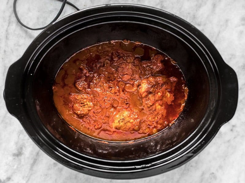 Slow Cooker Chicken Tikka Masala cooked